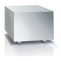 Loewe Subwoofer 800 Bedienungsanleitung