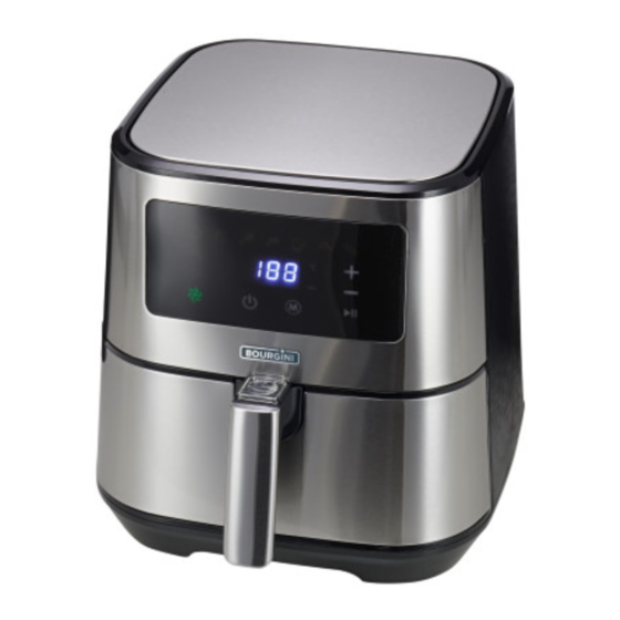 Bourgini Health Fryer Pro Gebrauchsanleitung