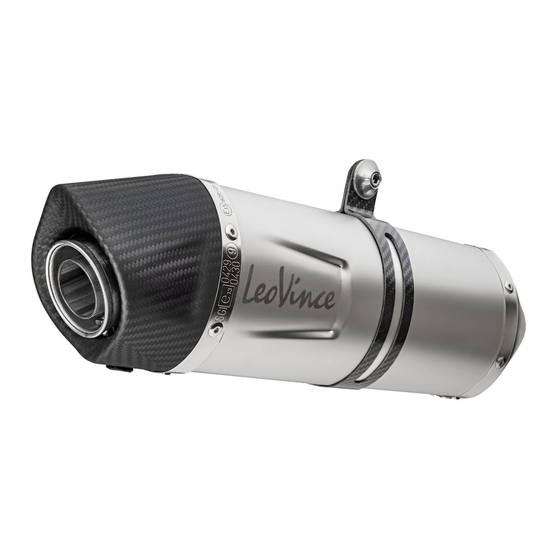 LeoVince Slip-On LV ONE EVO EVOLUTION II 8784E Technische Informationen