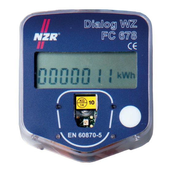 NZR Dialog WZ FC 678 Bedienungsanleitung