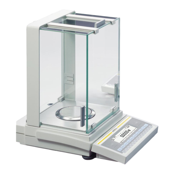 Sartorius YDS01LP Installationsanleitung