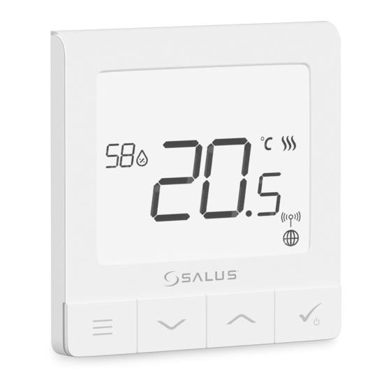 Salus Controls SQ610RF QUANTUM Handbuch