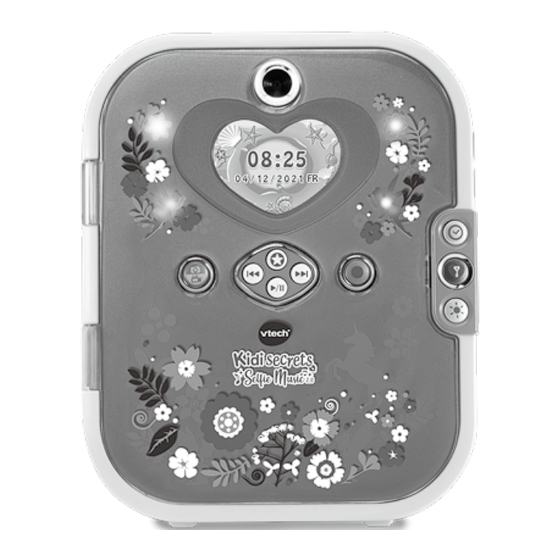 VTech KidiSecrets Selfie Music 2.0 Bedienungsanleitung