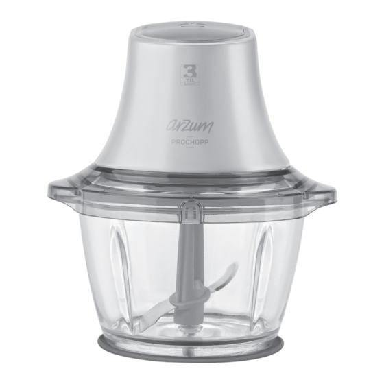 Arzum PROCHOPP AR 1021 Handbücher