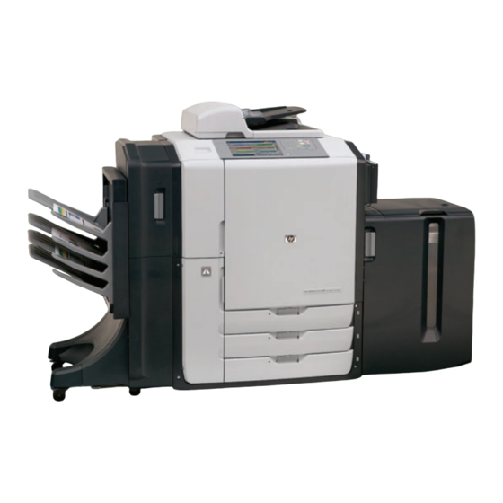 HP CM8050 Color MFP Bedienungsanleitung