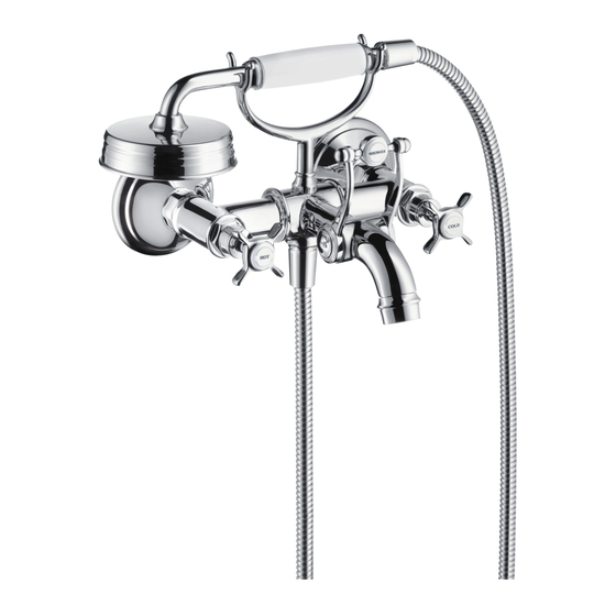 Hansgrohe Axor Montreux 16540 Serie Montageanleitung