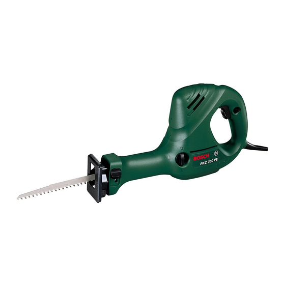 Bosch PFZ 700 PE Originalbetriebsanleitung