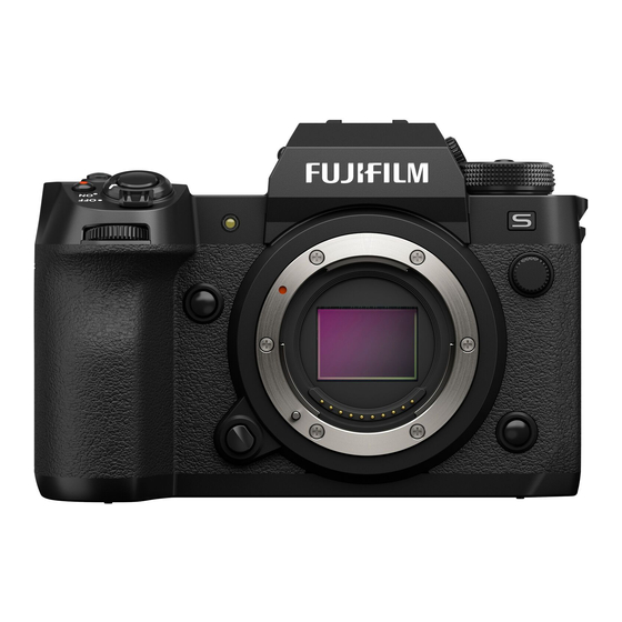 FujiFilm X-H2S Bedienungsanleitung