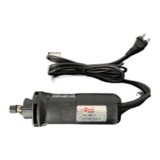 Würth Master GS 600 E Bedienungsanleitung