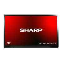 Sharp PN-70SC3 Installationsanleitung