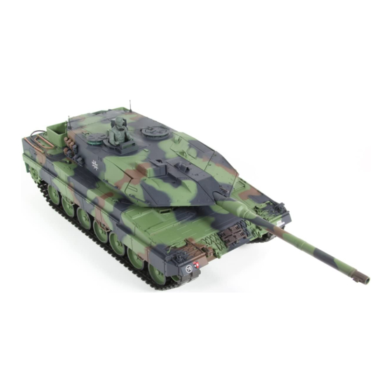 XciteRC #35501000 LEOPARD 2A6 Standard M 1:16 Bedienungsanleitung