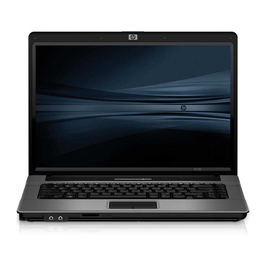 HP 550 Benutzerhandbuch
