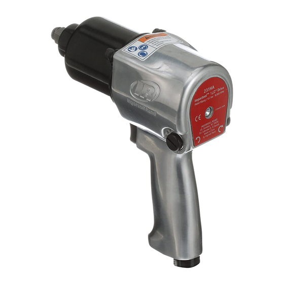 Ingersoll-Rand 231H Betriebshandbuch