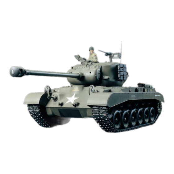 Tamiya M26 Pershing U.S. Medium Tank T26E3 Montageanleitung