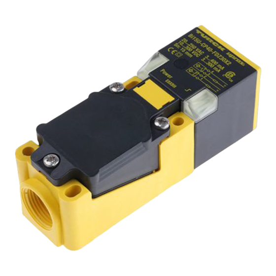 turck BI15-CP40-Y1X Betriebsanleitung