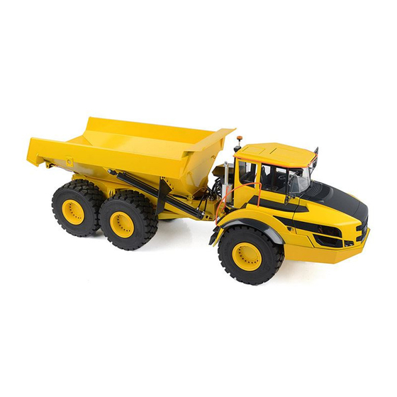 RC4WD 1/14 E450C Articulating Dump Truck RTR Schnellstartanleitung
