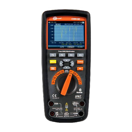 Sonel CMM-60 Bedienungsanleitung