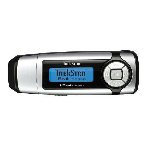 trekstop i.Beat censo Bedienungsanleitung