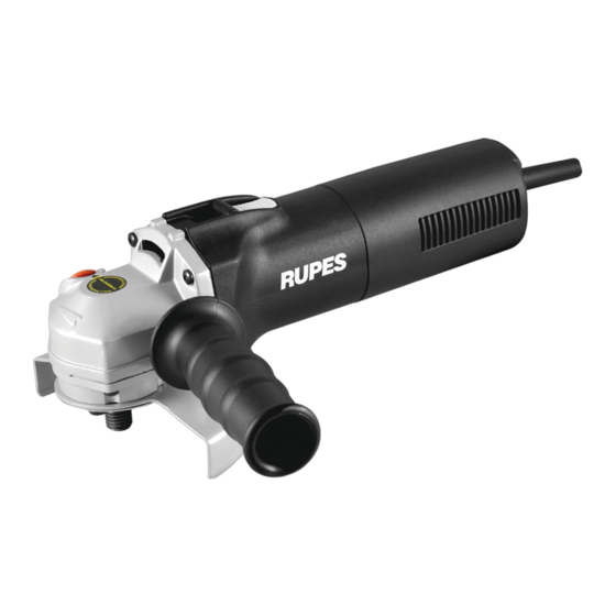 Rupes BA225S Bedienungsanleitung