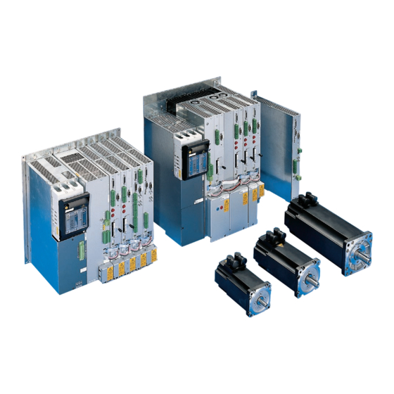 Bosch Rexroth ServoDyn D Montageanleitung