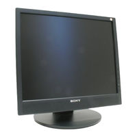 Sony SDM-X95FB Bedienungsanleitung