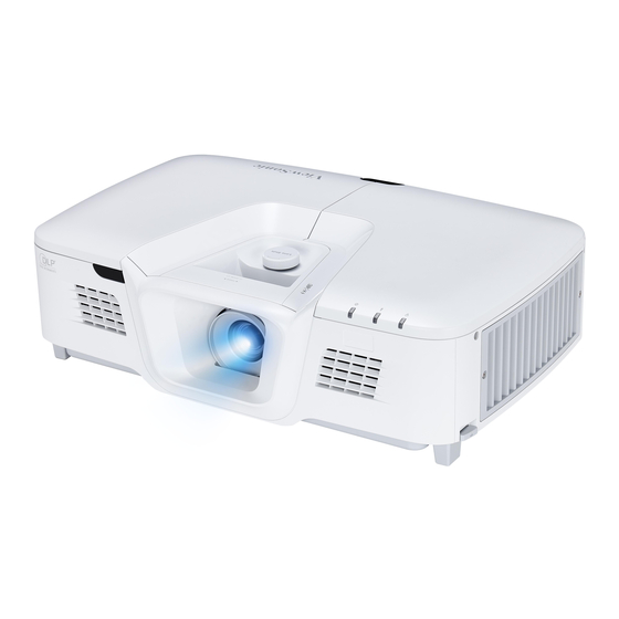 ViewSonic PG800X Bedienungsanleitung