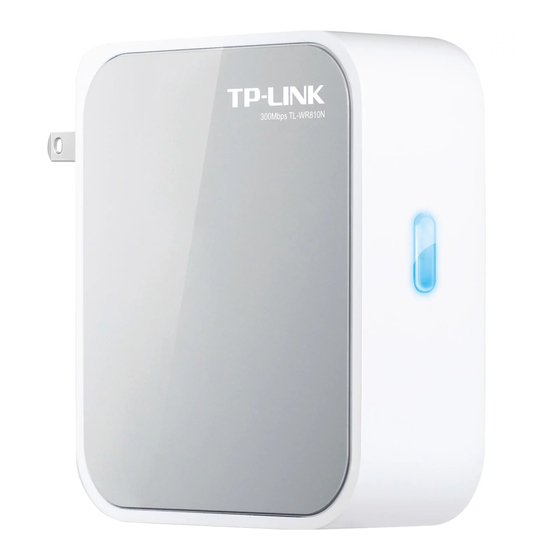 TP-Link WR810N Konfigurationsanleitung