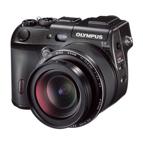 Olympus Camedia C-8080 Wide Zoom Einfache Anleitung