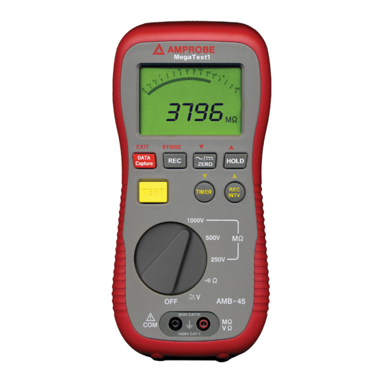 Amprobe AMB-45 Bedienungshandbuch
