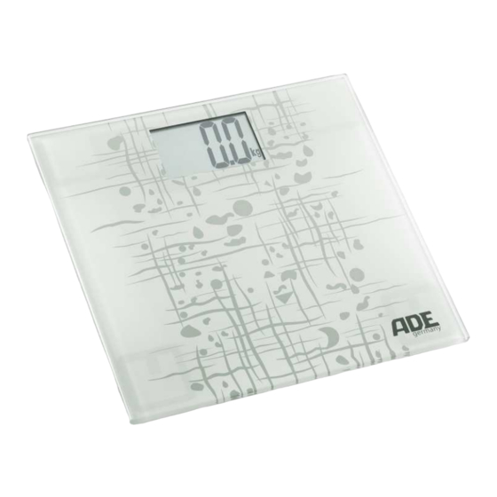 ADE BE 802 Svea Bedienungsanleitung