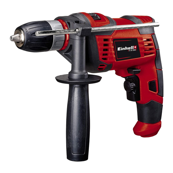 EINHELL TC-ID 550 E Originalbetriebsanleitung