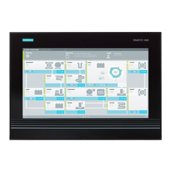 SIEMENS SIMATIC IPC477D PRO BETRIEBSANLEITUNG Pdf-Herunterladen ...