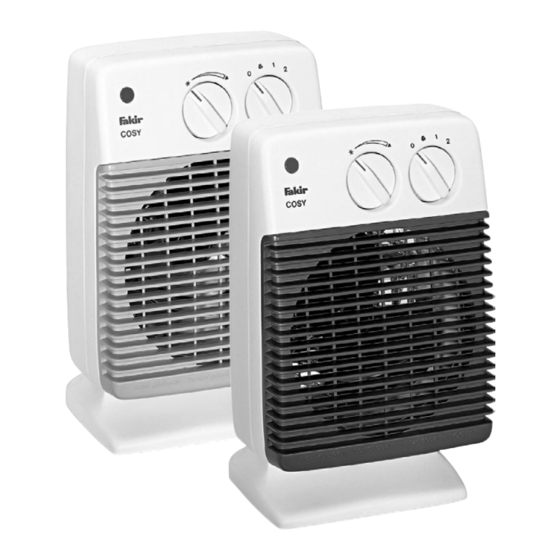 Fakir Cosy HL 320 Bedienungsanleitung