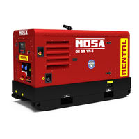 Mosa GE 50 YR-5 Bedienungs- Und Wartungshandbuch