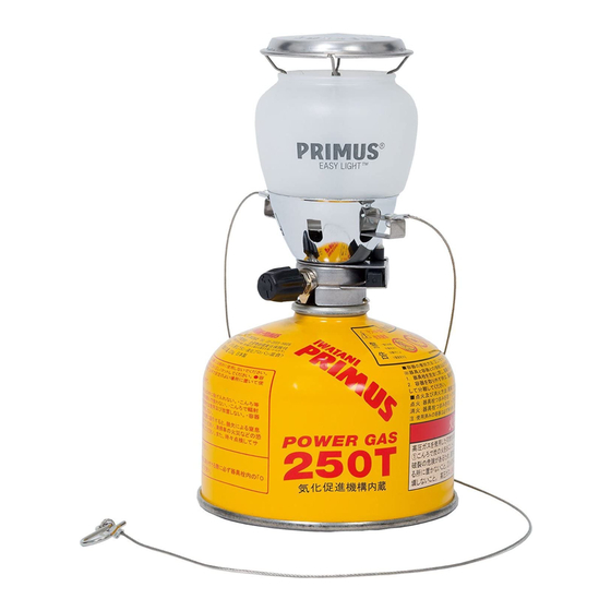 Primus EASYLIGHT Gebrauchsanleitung