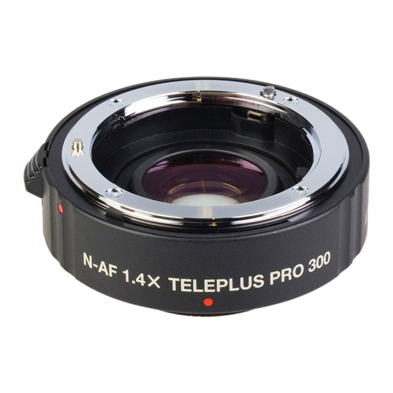 Kenko Teleplus Pro300DGX Bedienungsanleitung