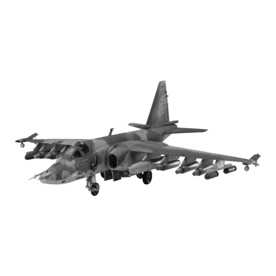 REVELL Sukhoj Su-25 FROGFOOT Bedienungsanleitung