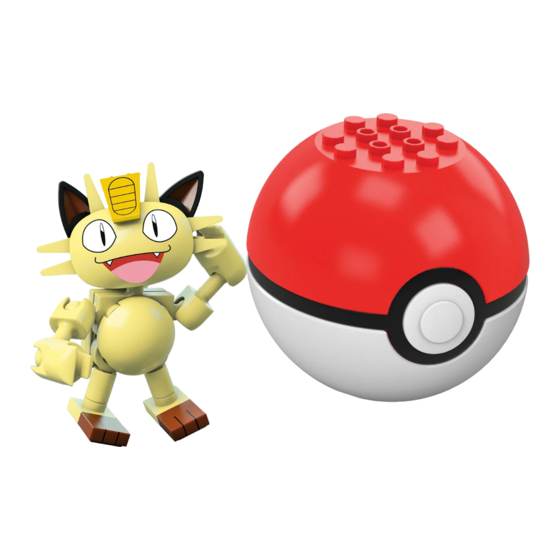 Mega Construx PoKeMoN DYF08 Bedienungsanleitung