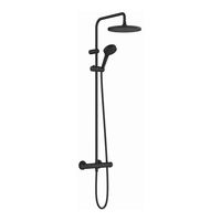 HANSGROHE Vernis Shape Showerpipe 230 1jet 26286 0-Serie Gebrauchsanleitung, Montageanleitung