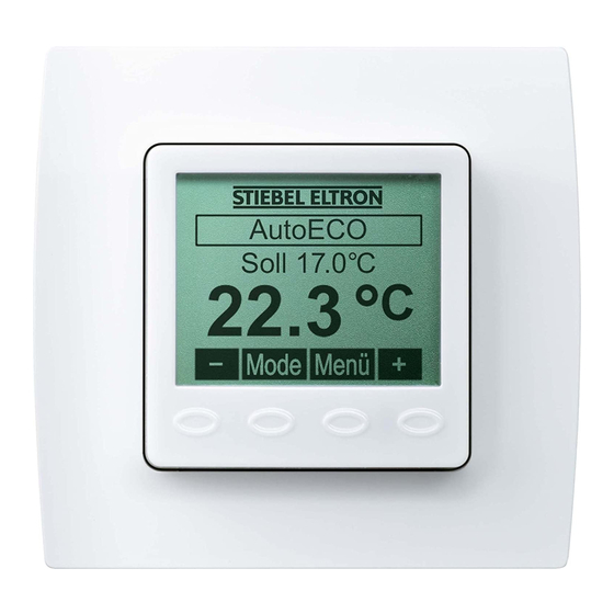 STIEBEL ELTRON RTU-S UP Stiebel Bedienungs- Und Installationsanleitung