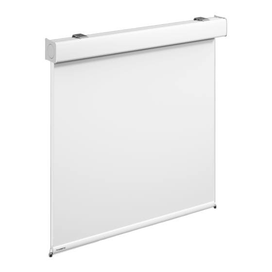 Dometic Rollerblind PrecisionRise Montage- Und Bedienungsanleitung