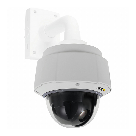 Axis Q6042-E Benutzerhandbuch