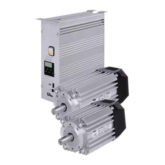 Efka dc1550 Betriebsanleitung Mit Parameterliste