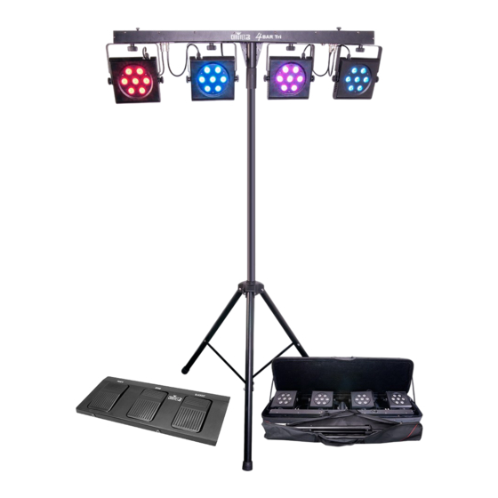 Chauvet 4BAR Tri Schnellanleitung