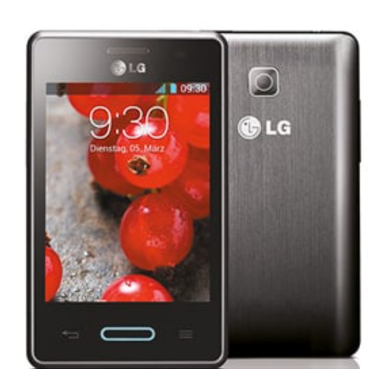 LG E430 Kurzanleitung