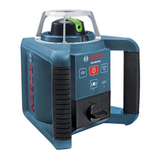 Bosch GRL 300 HVG Professional Originalbetriebsanleitung