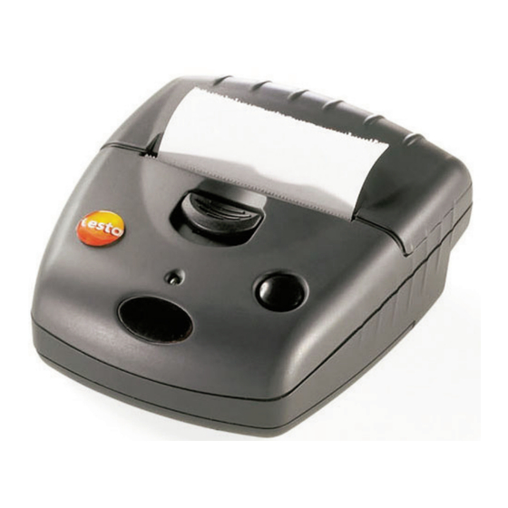 testo 0554 0543 Bedienungsanleitung