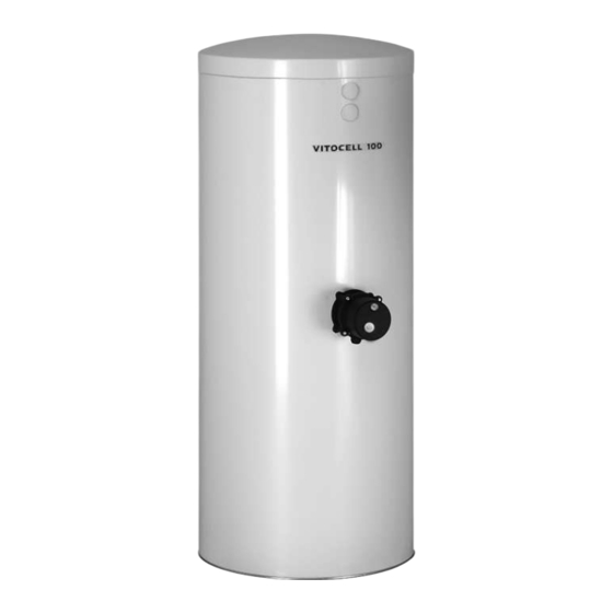 Viessmann Vitocell 100-V Typ CVS Montageanleitung