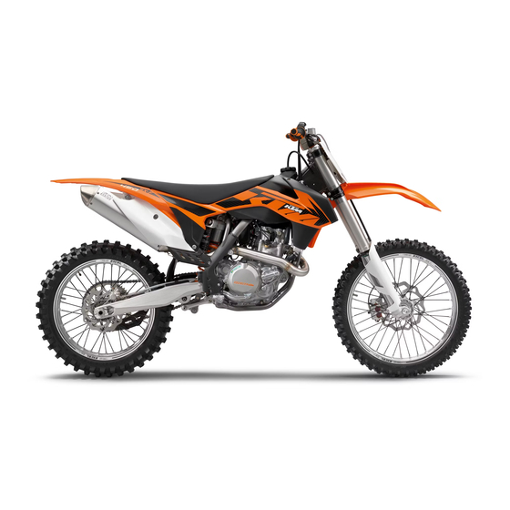 KTM 450 SX-F EU Aufbauanleitung