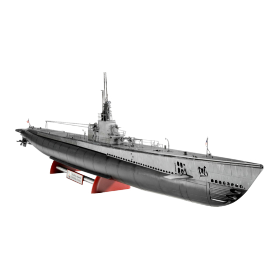 REVELL US Navy Submarine GATO-CLASS Platinum Edition Bedienungsanleitung